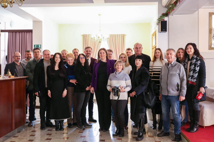 Susret županice Jozić s medijskim djelatnicima: „U 2024. godini očekujemo početak radova na izgradnji brze ceste“