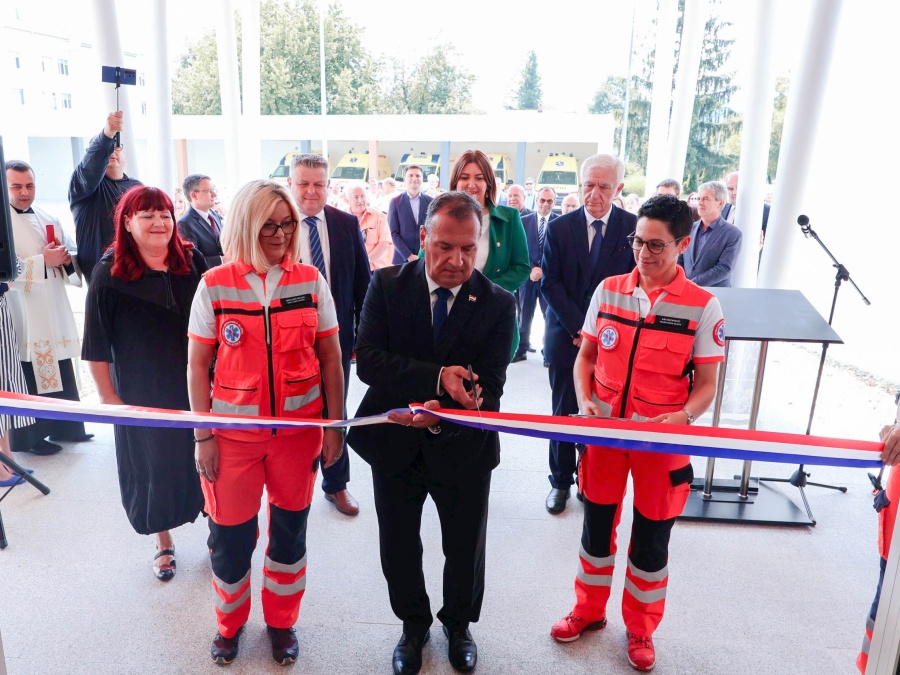 Otvorena nova zgrada Zavoda za hitnu medicinu Požeško-slavonske županije