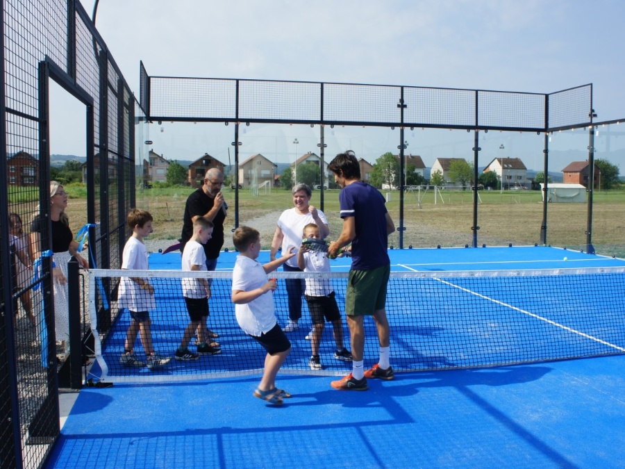 U Pakracu otvoren prvi padel teren u široj okolici i najavljen nastavak ulaganja u sport