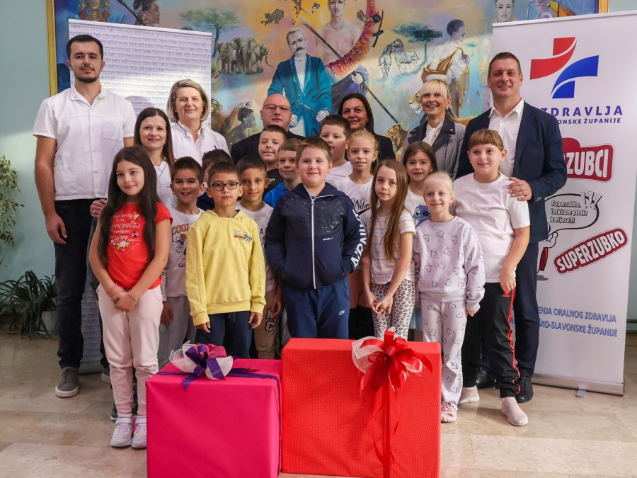 Uz početak novog ciklusa projekta Zdravozubci, uručena nagrada prošlogodišnjim pobjednicima iz Brestovca