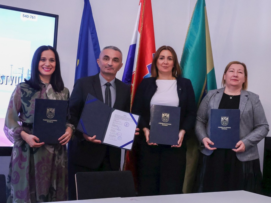 Županija, Grad i škole udružili snage: Potpisan Sporazum o partnerstvu na projektu izgradnje trodijelne školske sportske dvorane