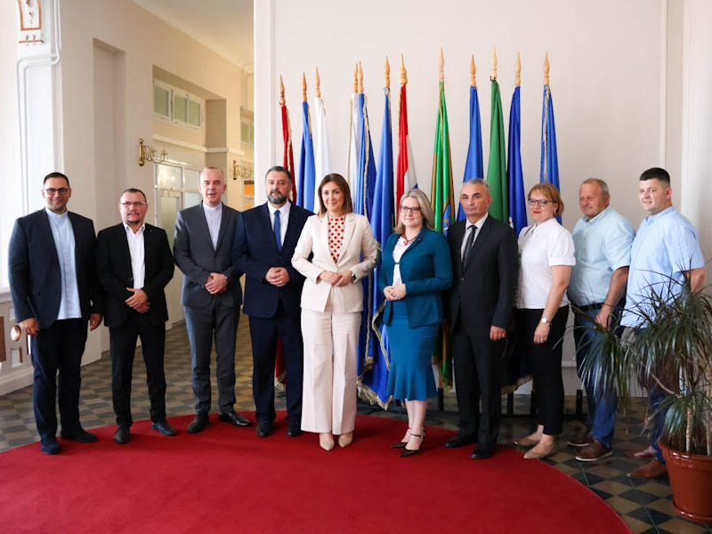 Požeško-slavonska županija i Hrvatsko nacionalno vijeće u Republici Srbiji nastavljaju suradnju