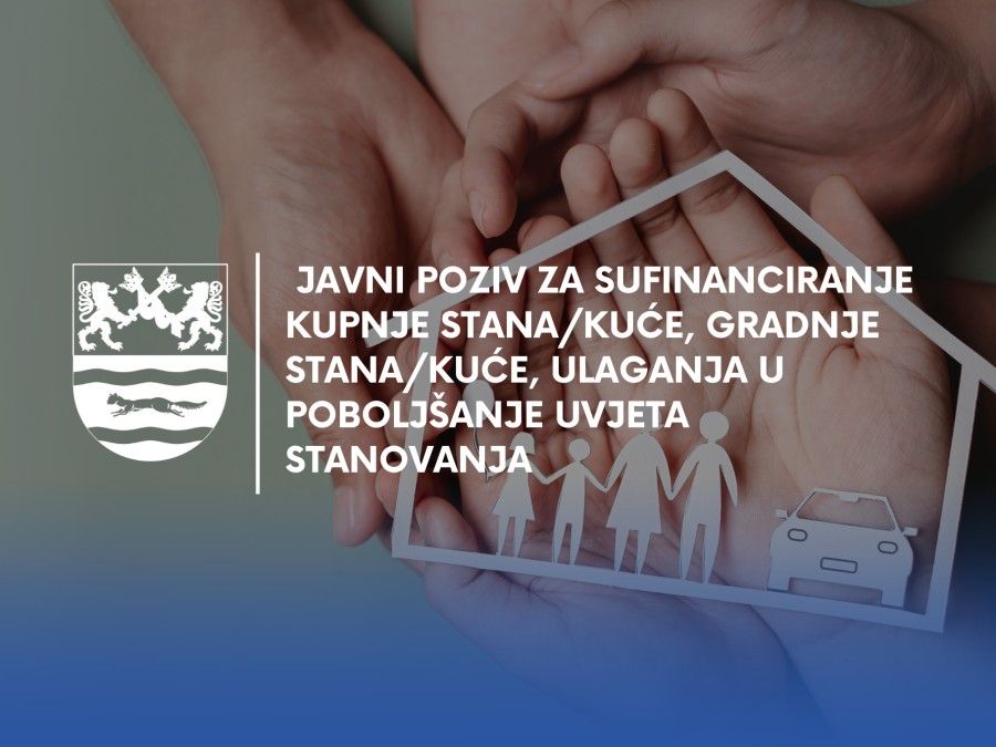 Objavljen Javni poziv za stambene potpore mladim obiteljima u Požeško-slavonskoj županiji, potpore do četiri tisuće eura