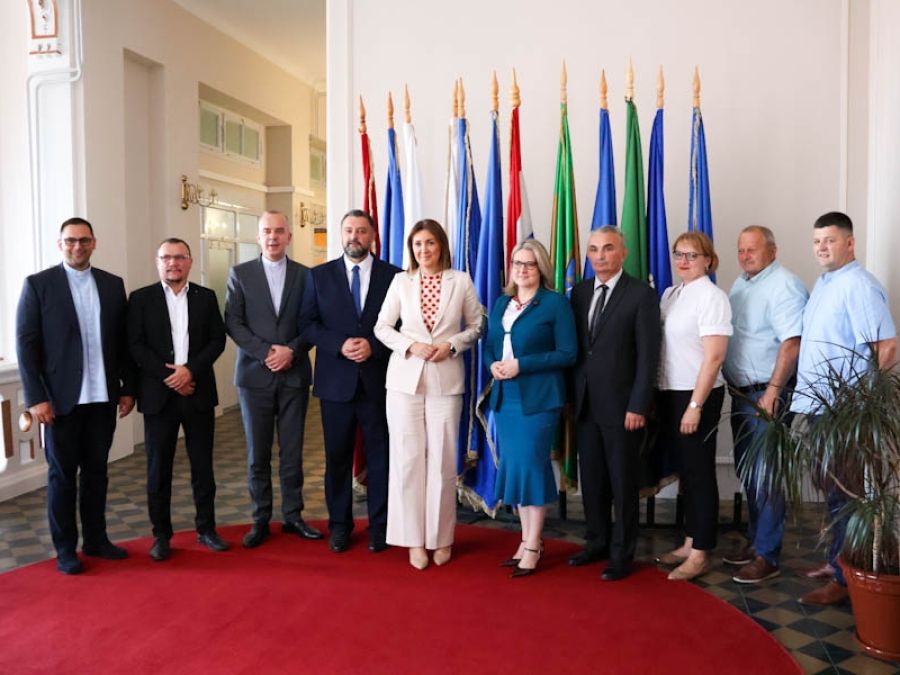 Požeško-slavonska županija i Hrvatsko nacionalno vijeće u Republici Srbiji nastavljaju suradnju