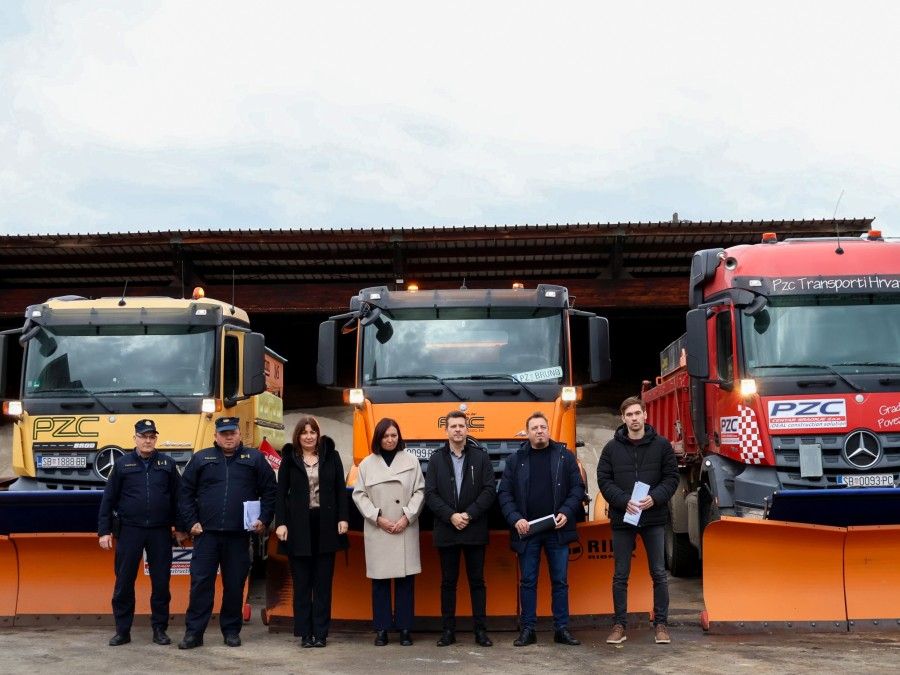 Zimska služba spremna za nadolazeće zimske uvjete na cestama