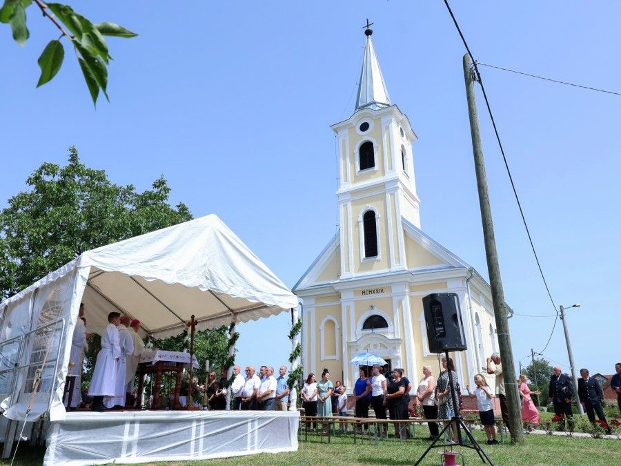 Stanovnici Marinog Sela proslavili stogodišnjicu kapelice svetog Ivana Krstitelja 