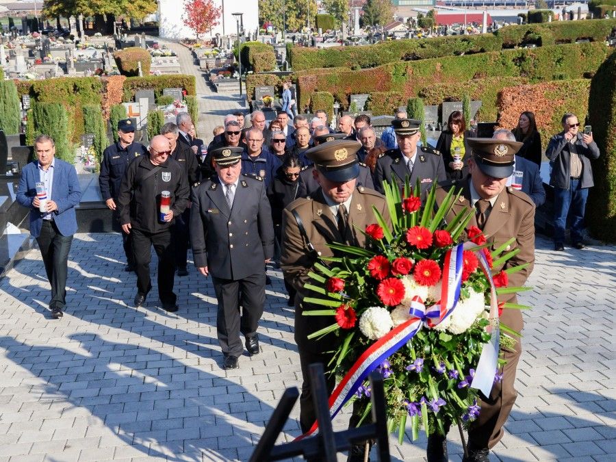 Povodom blagdana Svih svetih odana počast svim stradalim hrvatskim braniteljima i civilnim žrtvama Domovinskog rata