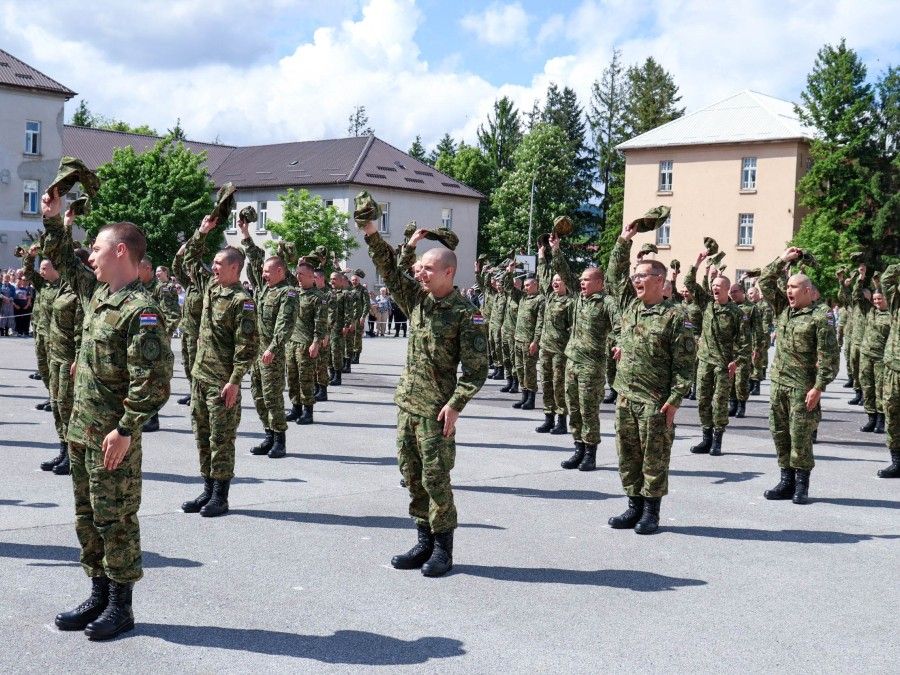 Na vjernost Domovini prisegnulo 102 ročnika i ročnica: “ Vi ste dio pobjedničke Hrvatske vojske“