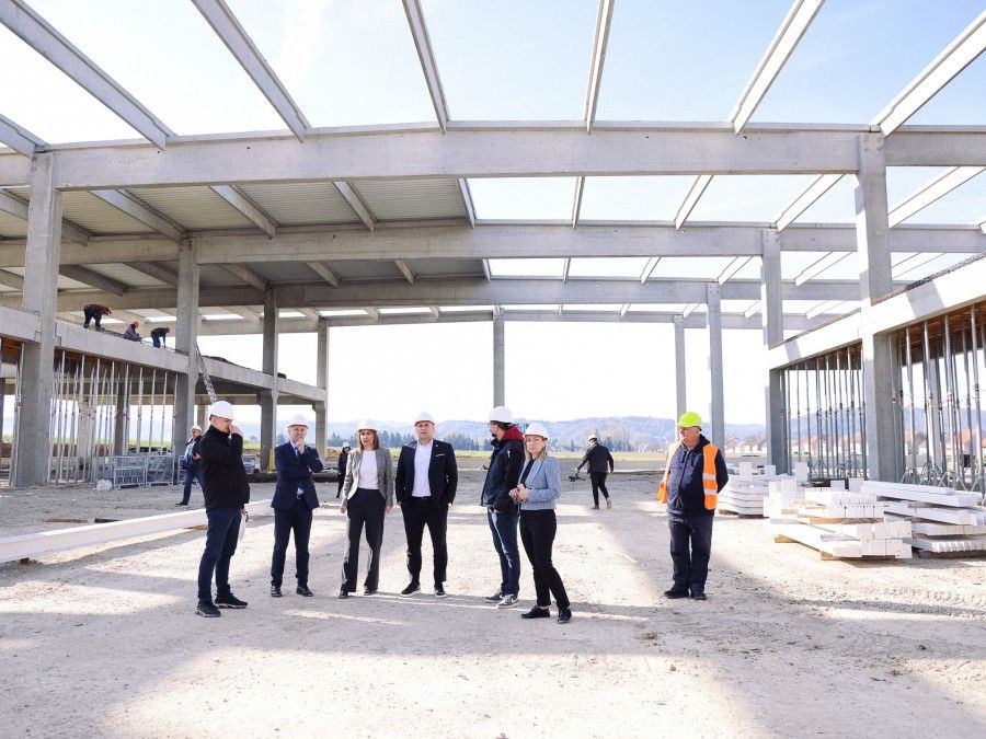 Radovi na Regionalnom distribucijskom centru za voće i povrće u Požegi u punom jeku